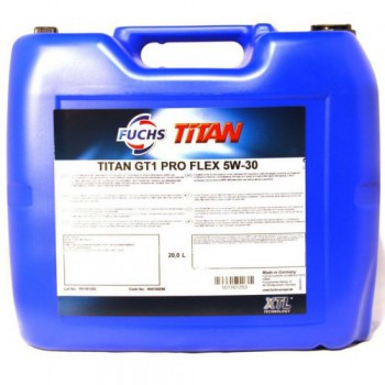 TITAN GT1 PRO FLEX 5W-30 (20L) Масло моторное - Смазочные материалы Fuchs - ООО ТИТАН